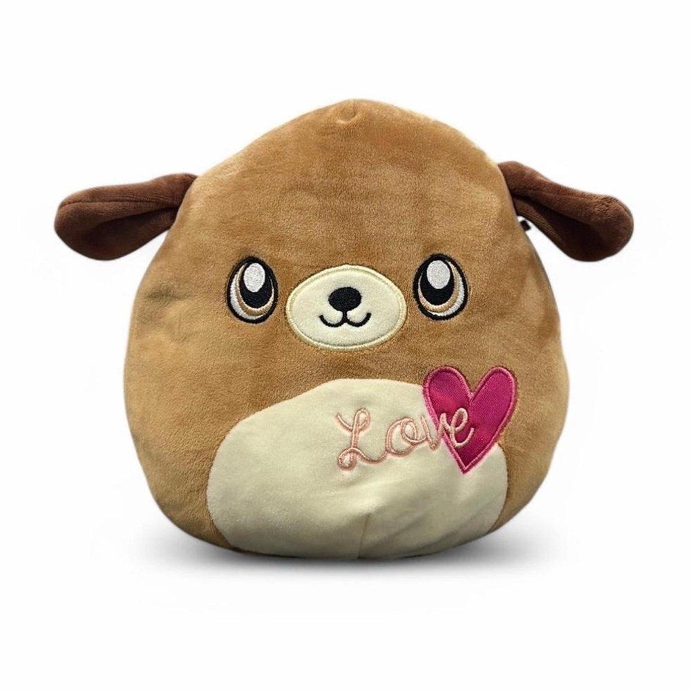 Squishmallow puppy rare Sam The Dog “Love”